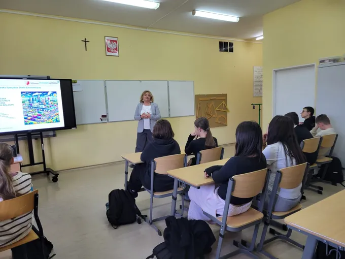 Obraz: Spotkania z uczniami Szkół Podstawowych