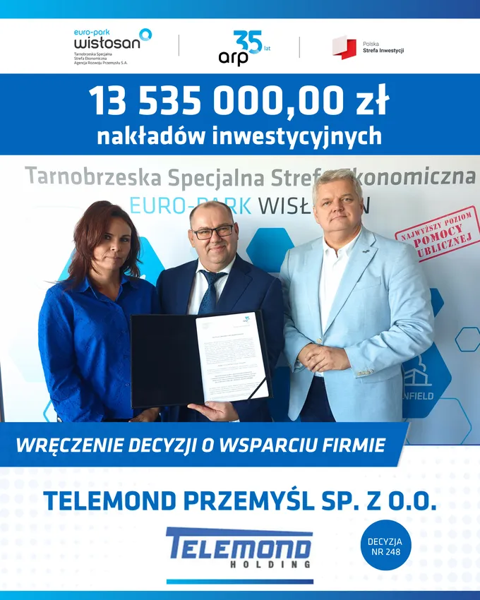 Obraz: DoW dla firmy Telemond Przemyśl sp. z o.o.