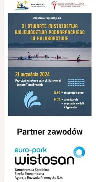 XI Otwarte mistrzostwa woj. podkarpackiego w kajakarstwie