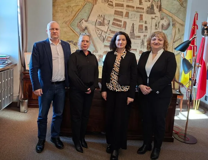 Obraz: Spotkanie w Zamościu