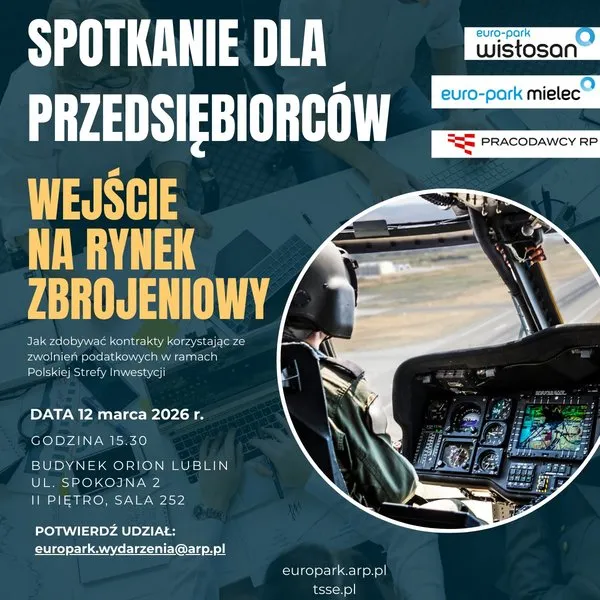 Obraz: Wejście do łańcucha dostaw sektora obronnego - praktycznie i z ekspertami